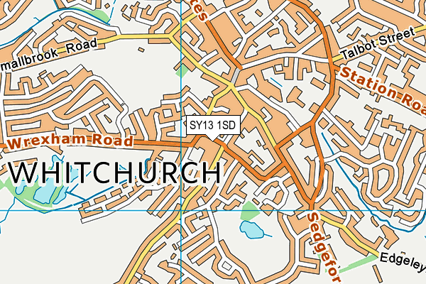 SY13 1SD map - OS VectorMap District (Ordnance Survey) SY13 1SD map - OS VectorMap District (Ordnance Survey)