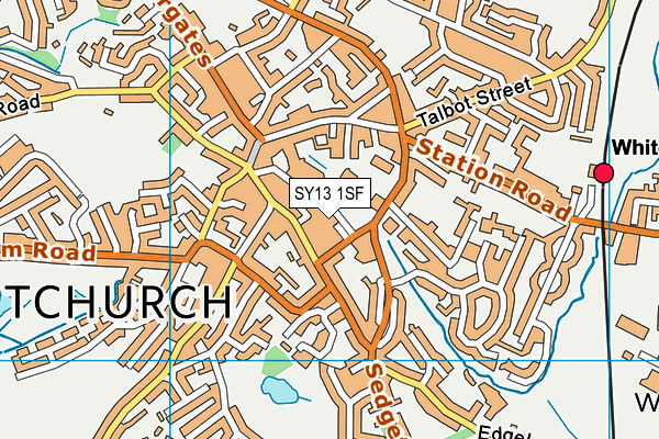 SY13 1SF map - OS VectorMap District (Ordnance Survey) SY13 1SF map - OS VectorMap District (Ordnance Survey)