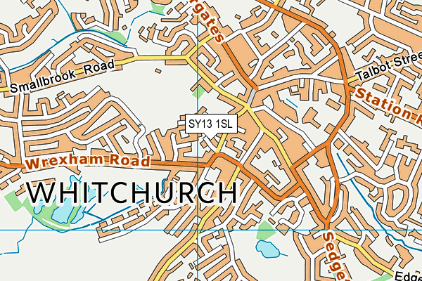 SY13 1SL map - OS VectorMap District (Ordnance Survey) SY13 1SL map - OS VectorMap District (Ordnance Survey)