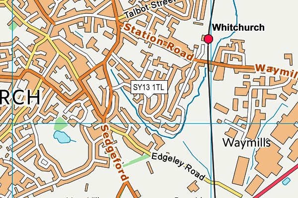 SY13 1TL map - OS VectorMap District (Ordnance Survey) SY13 1TL map - OS VectorMap District (Ordnance Survey)