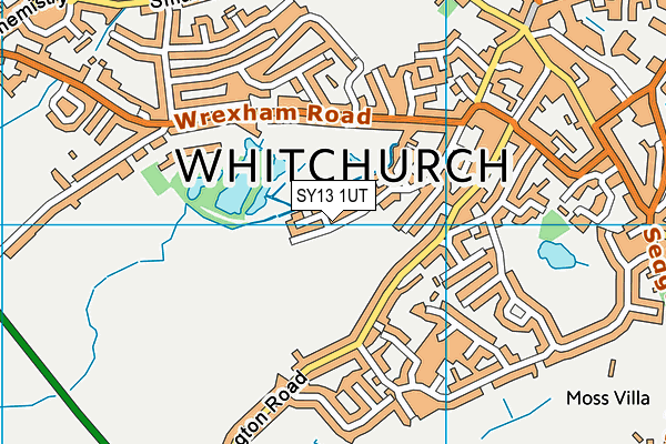 SY13 1UT map - OS VectorMap District (Ordnance Survey) SY13 1UT map - OS VectorMap District (Ordnance Survey)