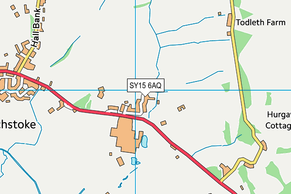 SY15 6AQ map - OS VectorMap District (Ordnance Survey) SY15 6AQ map - OS VectorMap District (Ordnance Survey)
