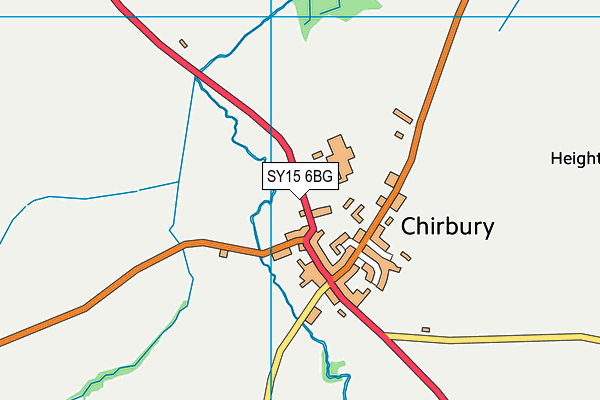 SY15 6BG map - OS VectorMap District (Ordnance Survey) SY15 6BG map - OS VectorMap District (Ordnance Survey)