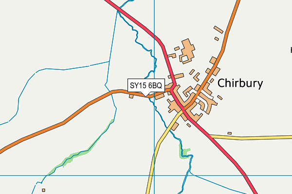 SY15 6BQ map - OS VectorMap District (Ordnance Survey) SY15 6BQ map - OS VectorMap District (Ordnance Survey)