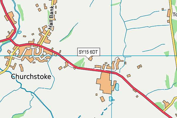 SY15 6DT map - OS VectorMap District (Ordnance Survey) SY15 6DT map - OS VectorMap District (Ordnance Survey)