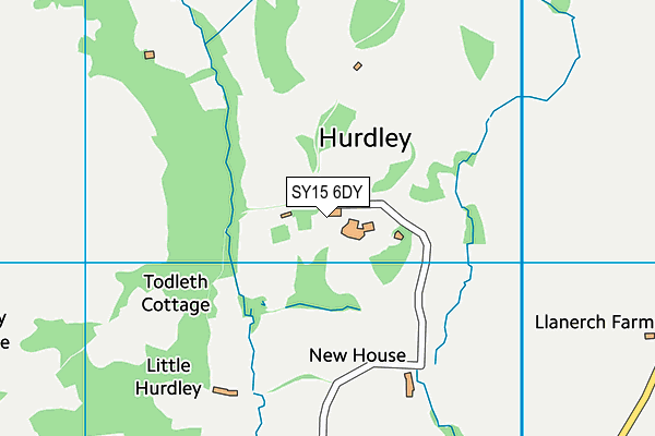 SY15 6DY map - OS VectorMap District (Ordnance Survey) SY15 6DY map - OS VectorMap District (Ordnance Survey)
