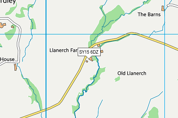 SY15 6DZ map - OS VectorMap District (Ordnance Survey) SY15 6DZ map - OS VectorMap District (Ordnance Survey)