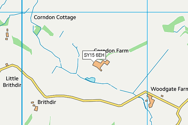 SY15 6EH map - OS VectorMap District (Ordnance Survey) SY15 6EH map - OS VectorMap District (Ordnance Survey)