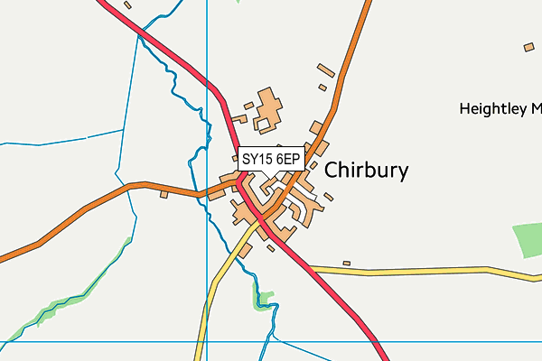 SY15 6EP map - OS VectorMap District (Ordnance Survey) SY15 6EP map - OS VectorMap District (Ordnance Survey)