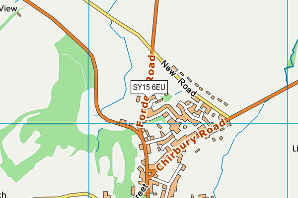 SY15 6EU map - OS VectorMap District (Ordnance Survey) SY15 6EU map - OS VectorMap District (Ordnance Survey)