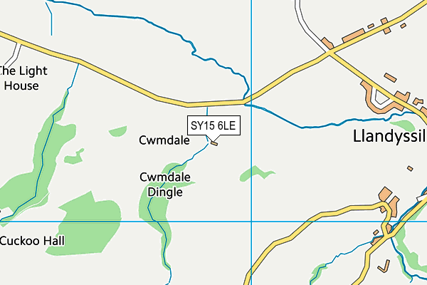 SY15 6LE map - OS VectorMap District (Ordnance Survey) SY15 6LE map - OS VectorMap District (Ordnance Survey)