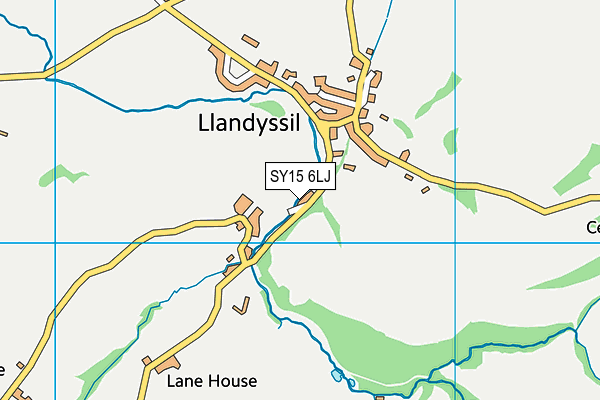 SY15 6LJ map - OS VectorMap District (Ordnance Survey) SY15 6LJ map - OS VectorMap District (Ordnance Survey)