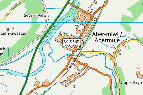 SY15 6ND map - OS VectorMap District (Ordnance Survey) SY15 6ND map - OS VectorMap District (Ordnance Survey)