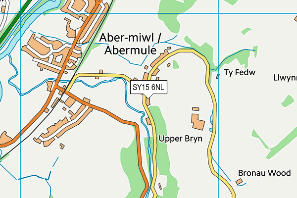 SY15 6NL map - OS VectorMap District (Ordnance Survey) SY15 6NL map - OS VectorMap District (Ordnance Survey)