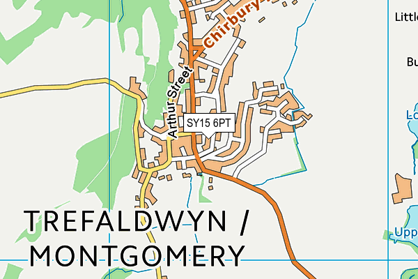 SY15 6PT map - OS VectorMap District (Ordnance Survey) SY15 6PT map - OS VectorMap District (Ordnance Survey)