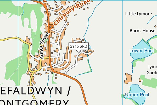 SY15 6RD map - OS VectorMap District (Ordnance Survey) SY15 6RD map - OS VectorMap District (Ordnance Survey)