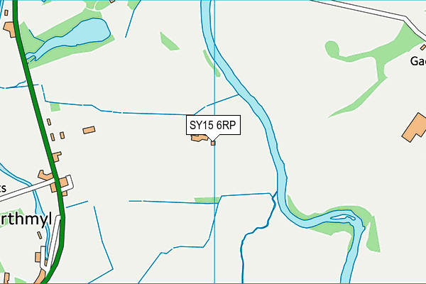 SY15 6RP map - OS VectorMap District (Ordnance Survey) SY15 6RP map - OS VectorMap District (Ordnance Survey)