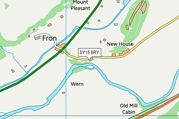 SY15 6RY map - OS VectorMap District (Ordnance Survey) SY15 6RY map - OS VectorMap District (Ordnance Survey)