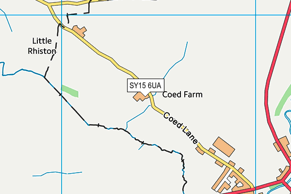 SY15 6UA map - OS VectorMap District (Ordnance Survey) SY15 6UA map - OS VectorMap District (Ordnance Survey)