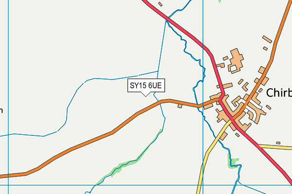 SY15 6UE map - OS VectorMap District (Ordnance Survey) SY15 6UE map - OS VectorMap District (Ordnance Survey)