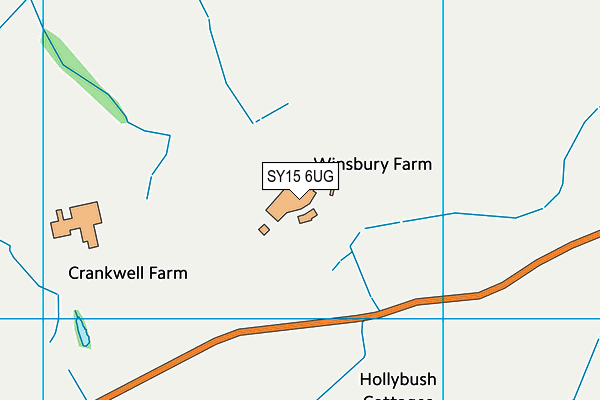 SY15 6UG map - OS VectorMap District (Ordnance Survey) SY15 6UG map - OS VectorMap District (Ordnance Survey)