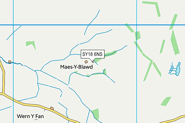 SY18 6NS map - OS VectorMap District (Ordnance Survey) SY18 6NS map - OS VectorMap District (Ordnance Survey)