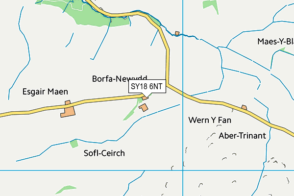 SY18 6NT map - OS VectorMap District (Ordnance Survey) SY18 6NT map - OS VectorMap District (Ordnance Survey)
