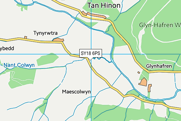 SY18 6PS map - OS VectorMap District (Ordnance Survey) SY18 6PS map - OS VectorMap District (Ordnance Survey)