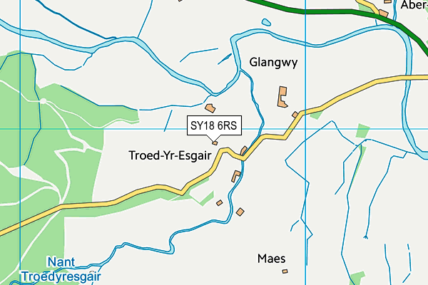 SY18 6RS map - OS VectorMap District (Ordnance Survey) SY18 6RS map - OS VectorMap District (Ordnance Survey)