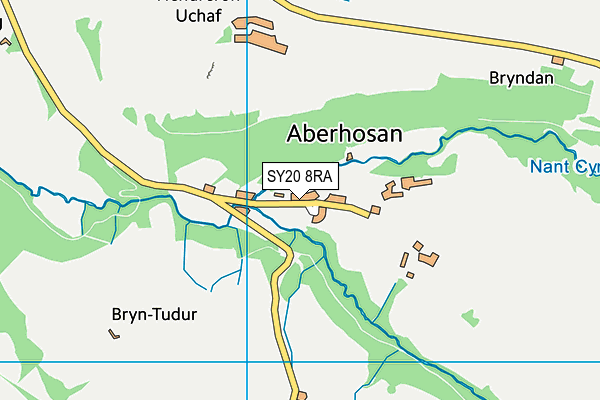 SY20 8RA map - OS VectorMap District (Ordnance Survey) SY20 8RA map - OS VectorMap District (Ordnance Survey)