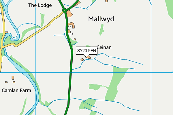 SY20 9EN map - OS VectorMap District (Ordnance Survey) SY20 9EN map - OS VectorMap District (Ordnance Survey)