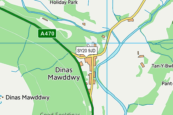 SY20 9JD map - OS VectorMap District (Ordnance Survey) SY20 9JD map - OS VectorMap District (Ordnance Survey)