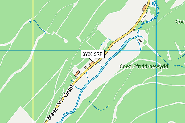 SY20 9RP map - OS VectorMap District (Ordnance Survey) SY20 9RP map - OS VectorMap District (Ordnance Survey)