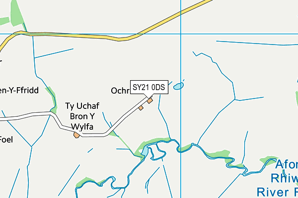 SY21 0DS map - OS VectorMap District (Ordnance Survey) SY21 0DS map - OS VectorMap District (Ordnance Survey)