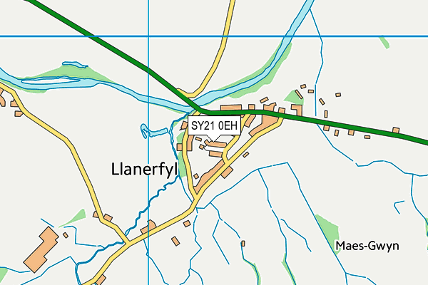 SY21 0EH map - OS VectorMap District (Ordnance Survey) SY21 0EH map - OS VectorMap District (Ordnance Survey)