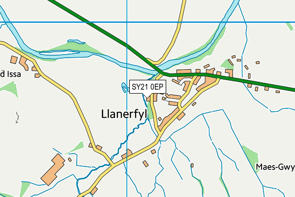 SY21 0EP map - OS VectorMap District (Ordnance Survey) SY21 0EP map - OS VectorMap District (Ordnance Survey)