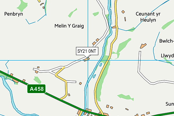 SY21 0NT map - OS VectorMap District (Ordnance Survey) SY21 0NT map - OS VectorMap District (Ordnance Survey)