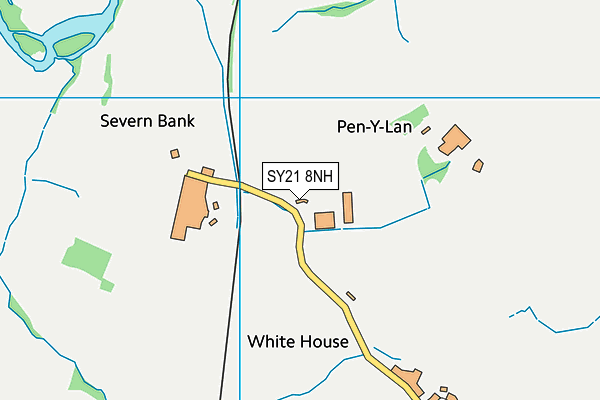 SY21 8NH map - OS VectorMap District (Ordnance Survey) SY21 8NH map - OS VectorMap District (Ordnance Survey)
