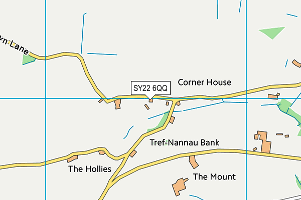 SY22 6QQ map - OS VectorMap District (Ordnance Survey)