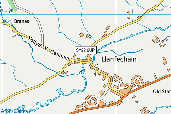 SY22 6UP map - OS VectorMap District (Ordnance Survey) SY22 6UP map - OS VectorMap District (Ordnance Survey)