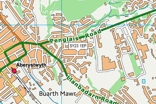 SY23 1EP map - OS VectorMap District (Ordnance Survey) SY23 1EP map - OS VectorMap District (Ordnance Survey)