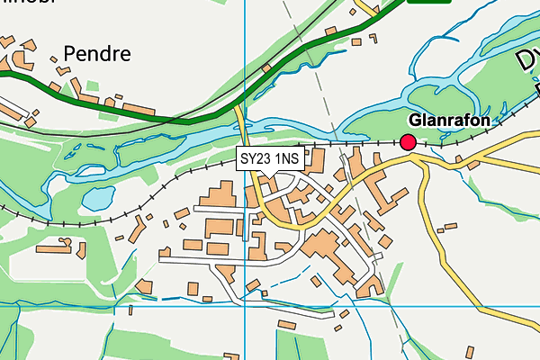 SY23 1NS map - OS VectorMap District (Ordnance Survey) SY23 1NS map - OS VectorMap District (Ordnance Survey)