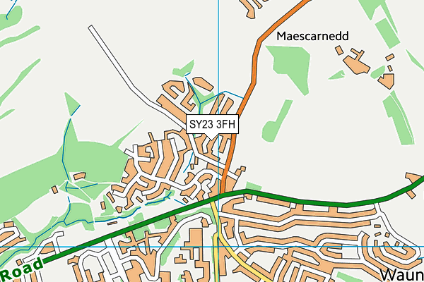SY23 3FH map - OS VectorMap District (Ordnance Survey) SY23 3FH map - OS VectorMap District (Ordnance Survey)
