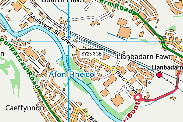 SY23 3GB map - OS VectorMap District (Ordnance Survey) SY23 3GB map - OS VectorMap District (Ordnance Survey)