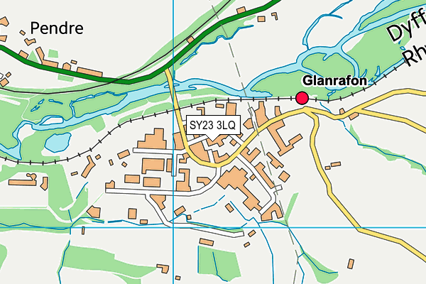 SY23 3LQ map - OS VectorMap District (Ordnance Survey) SY23 3LQ map - OS VectorMap District (Ordnance Survey)