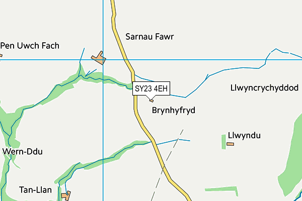 SY23 4EH map - OS VectorMap District (Ordnance Survey) SY23 4EH map - OS VectorMap District (Ordnance Survey)