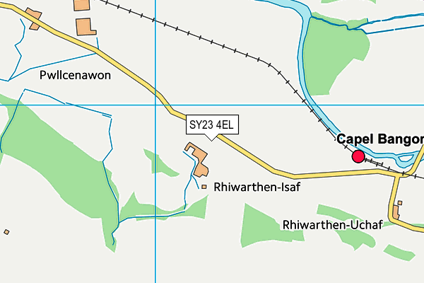 SY23 4EL map - OS VectorMap District (Ordnance Survey) SY23 4EL map - OS VectorMap District (Ordnance Survey)