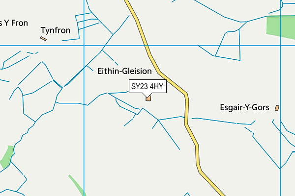 SY23 4HY map - OS VectorMap District (Ordnance Survey) SY23 4HY map - OS VectorMap District (Ordnance Survey)