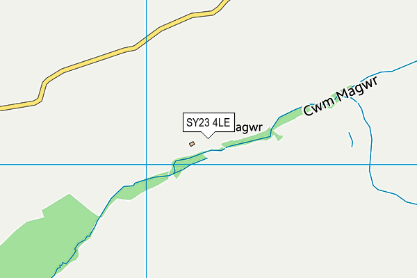 SY23 4LE map - OS VectorMap District (Ordnance Survey)