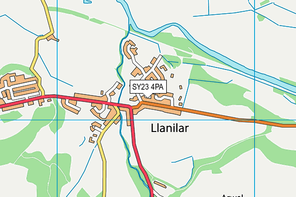 SY23 4PA map - OS VectorMap District (Ordnance Survey) SY23 4PA map - OS VectorMap District (Ordnance Survey)